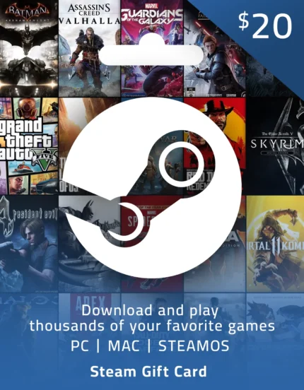 Steam Gift Card $20